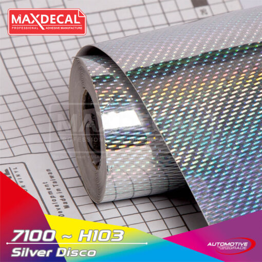 7100 H103 Hologram Disco Silver