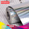 7100 H104 Hologram Zigzag Silver