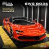 MAXDECAL 9800-SWG G036 Wet Gloss Lava Orange