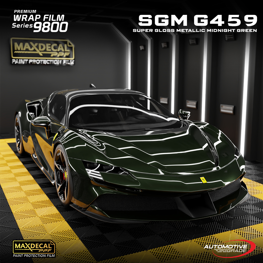 MAXDECAL 9800-SGM G459 Midnight Green – MAXDECAL - Professional Automotive  Vinyl Wrap