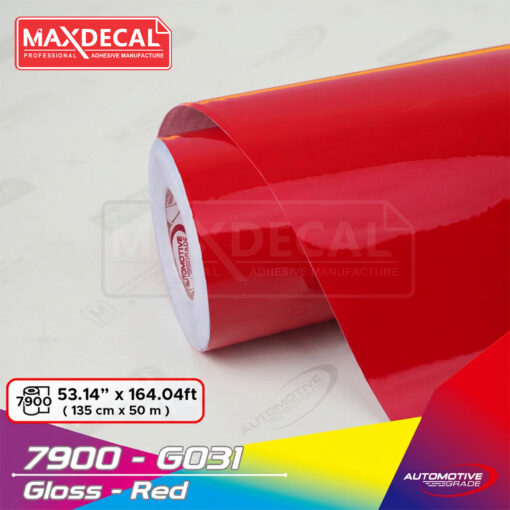 MAXDECAL 7900-G031 Gloss Red