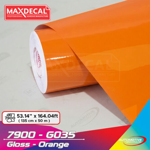 Maxdecal 7900-G035 Gloss Orange