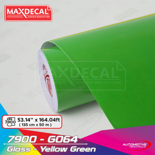 MAXDECAL 7900-G064 Gloss Yellow Green