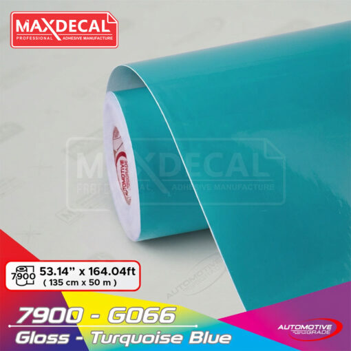 MAXDECAL 7900-G066 Gloss Turquoise Blue