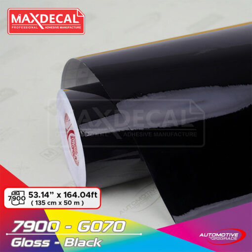 MAXDECAL 7900-G070 Gloss Black
