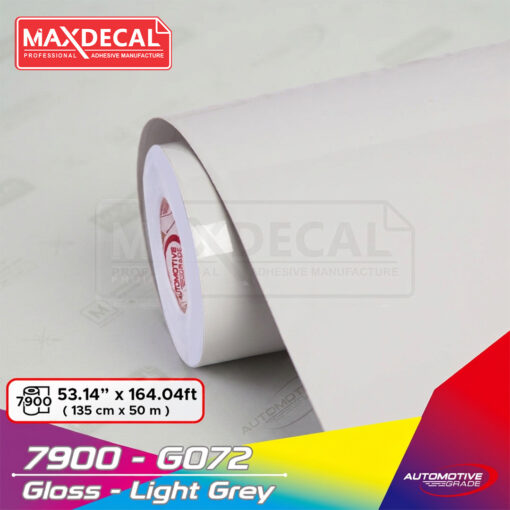 MAXDECAL 7900-G072 Gloss Light Grey