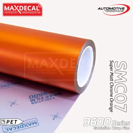 MAXDECAL 9600-SMC07 Super Matt Chrome Orange