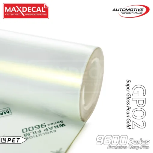 MAXDECAL 9600-GP02 Super Gloss Pearl Gold