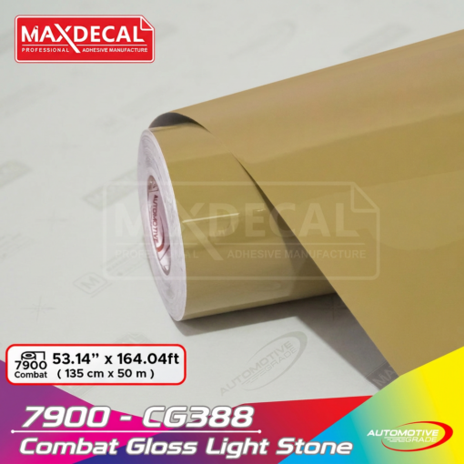 MAXDECAL 7900-CG388 Combat Gloss Light Stone