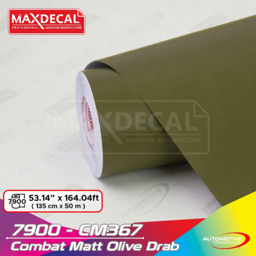 MAXDECAL 7900-CM367 Combat Matt Olive Drab