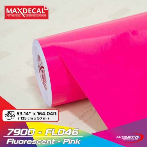 MAXDECAL 7900-FL046 Fluorescent Pink