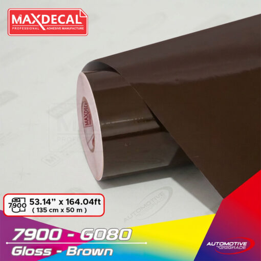 Maxdecal 7900-G080 Gloss Brown