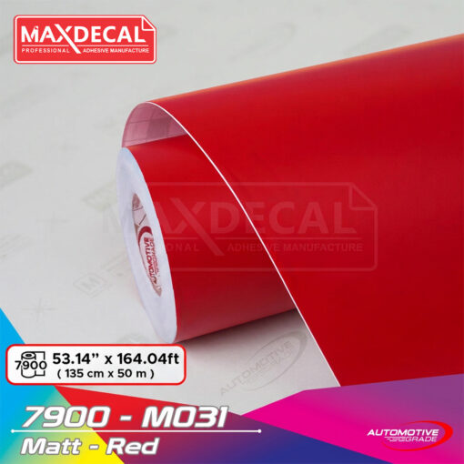 MAXDECAL 7900-M031 Matt Red