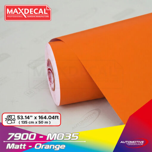 MAXDECAL 7900-M035 Matt Orange