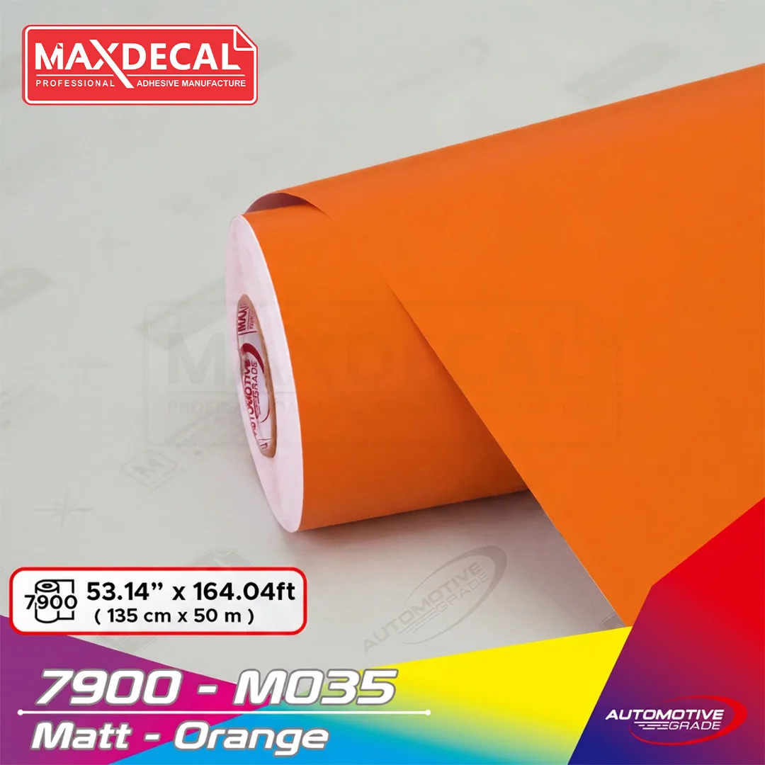 MAXDECAL 7900-M035 Matt Orange