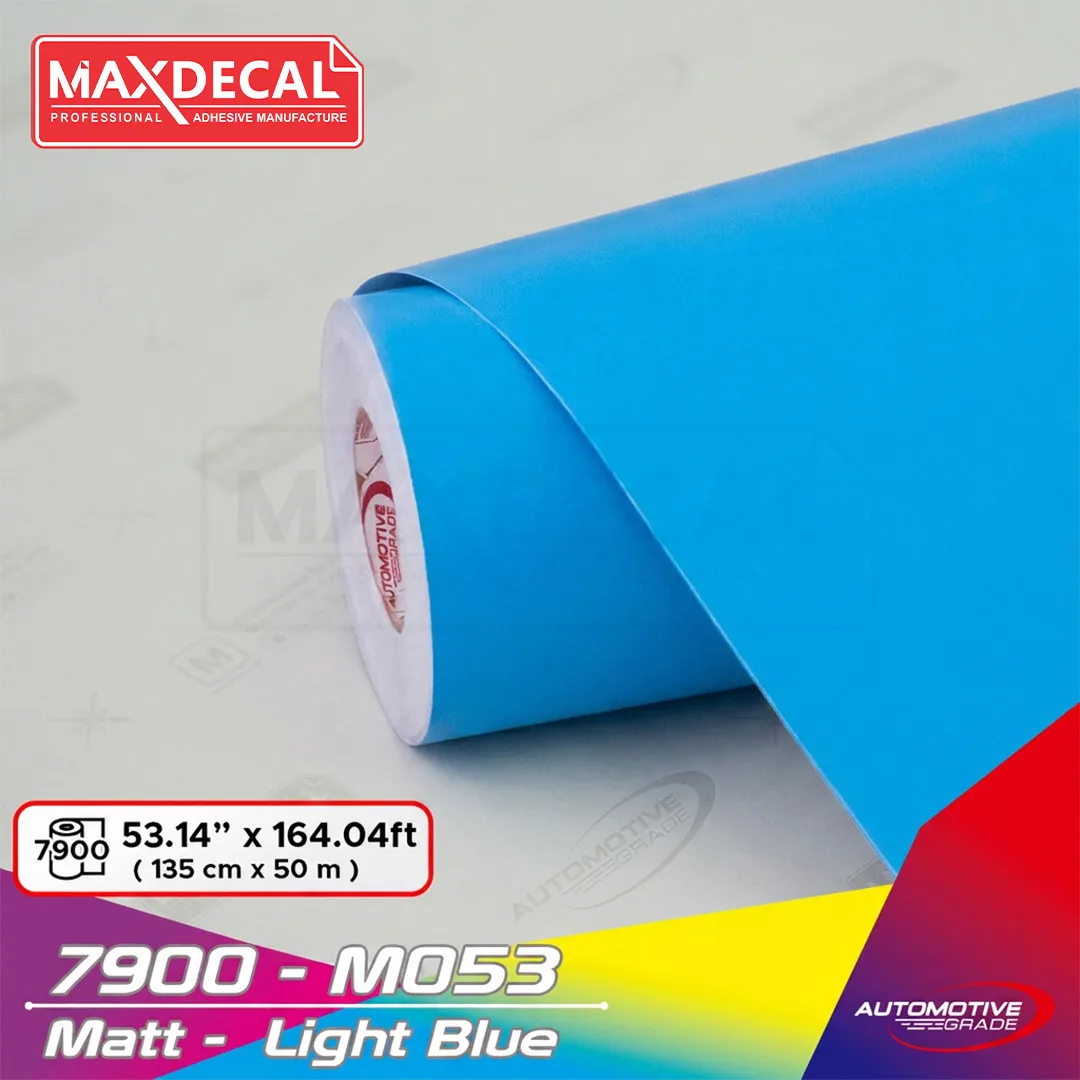 MAXDECAL 7900-M053 Matt Light Blue