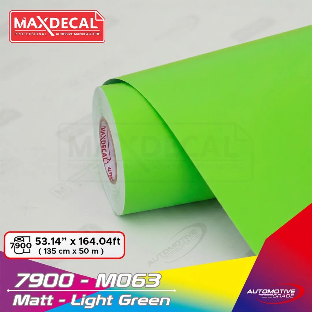 MAXDECAL 7900-M063 Matt Light Green