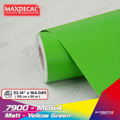 MAXDECAL 7900-M064 Matt Yellow Green