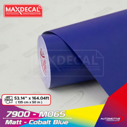 MAXDECAL 7900-M065 Matt Cobalt Blue