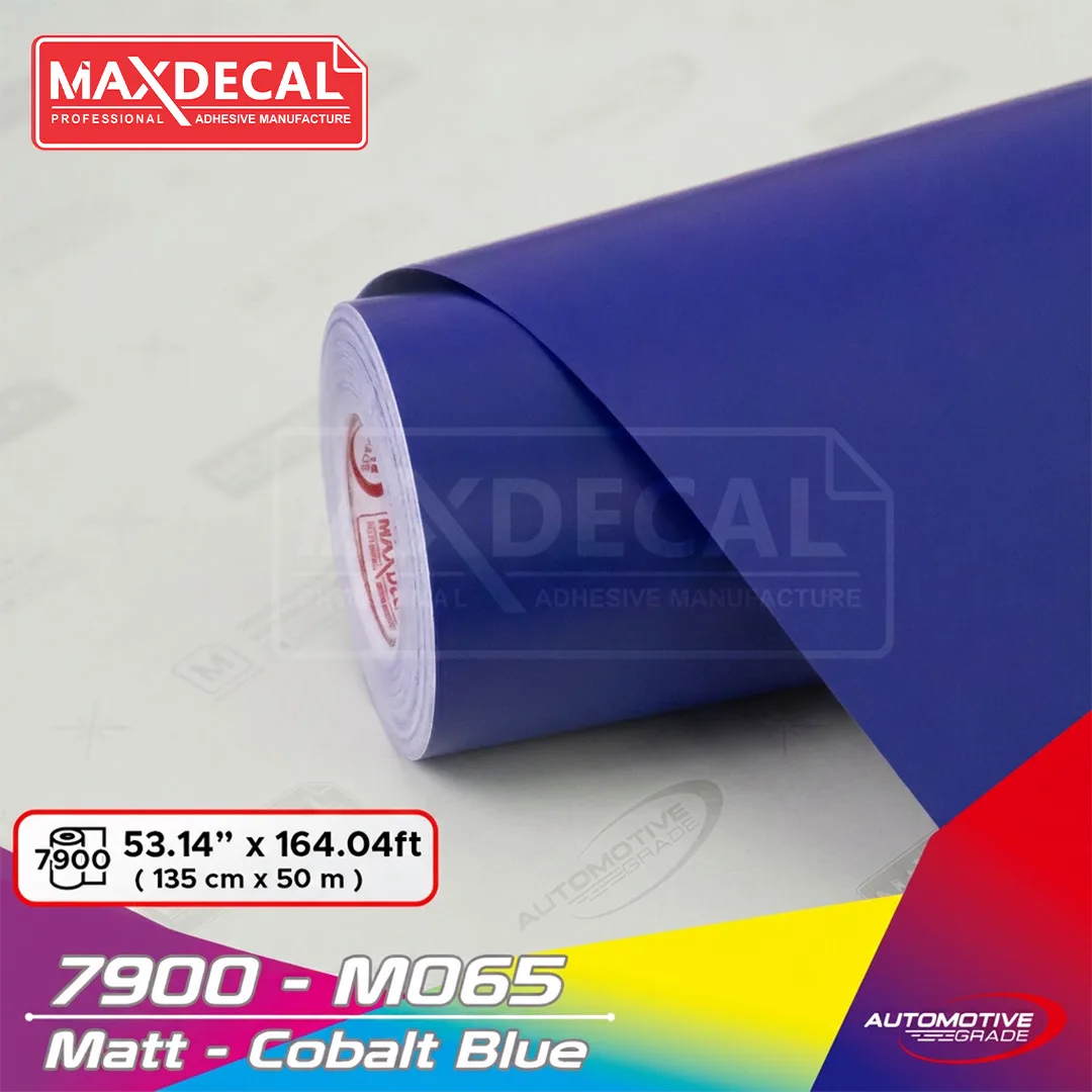 MAXDECAL 7900-M065 Matt Cobalt Blue