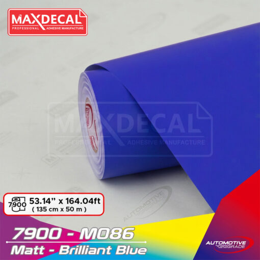 MAXDECAL 7900-M086 Matt Brilliant Blue