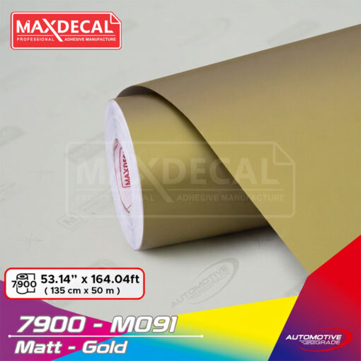 MAXDECAL 7900-M091 Matt Gold