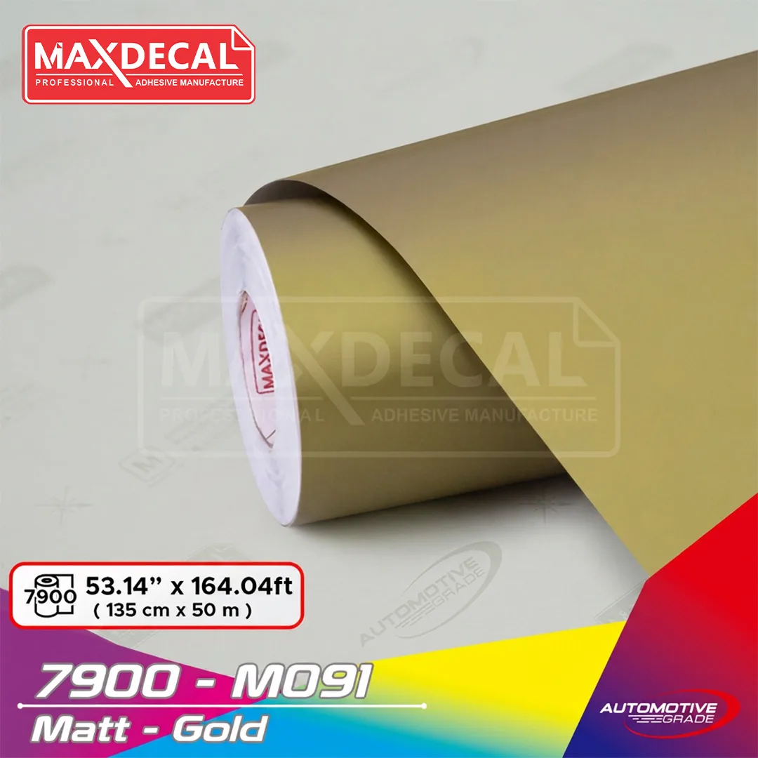 MAXDECAL 7900-M091 Matt Gold