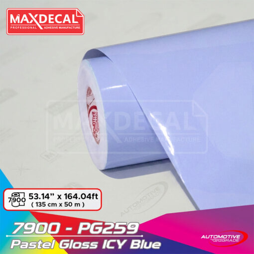 MAXDECAL 7900-PG259 Pastel Gloss Icy Blue