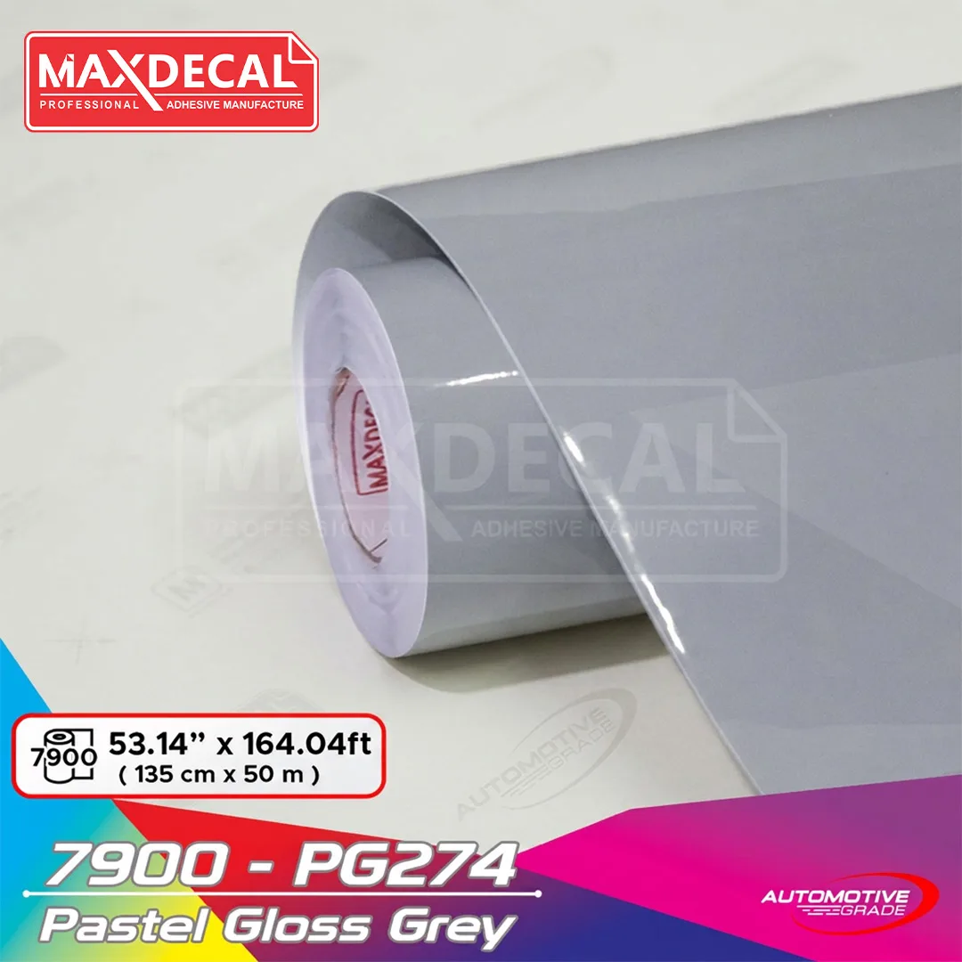 MAXDECAL 7900-PG274 Pastel Gloss Grey