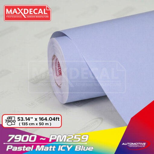MAXDECAL 7900-PM259 Pastel Matt Icy Blue