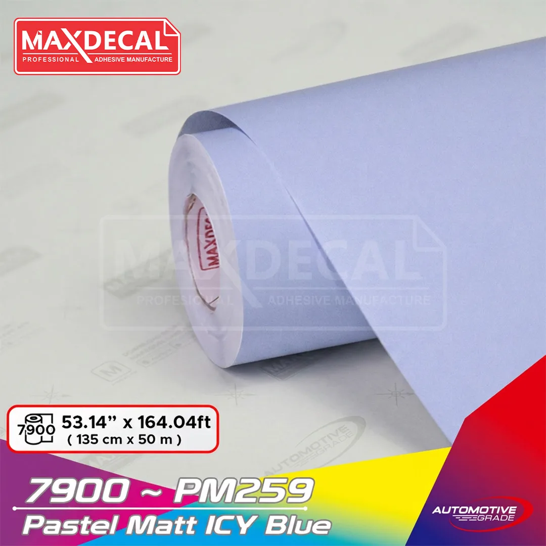 MAXDECAL 7900-PM259 Pastel Matt Icy Blue