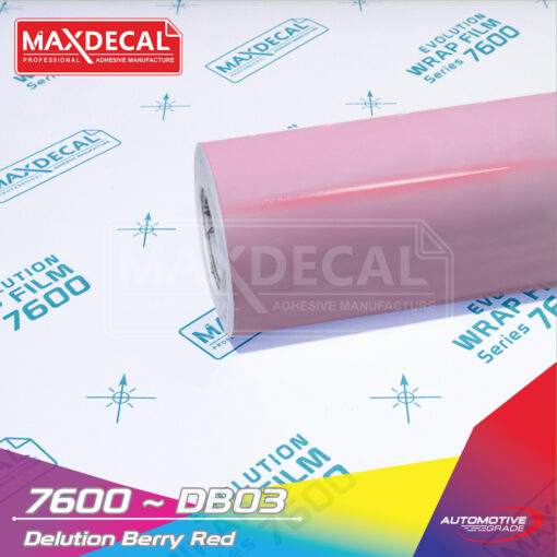 MAXDECAL 7600-DB03 Delution Berry Red