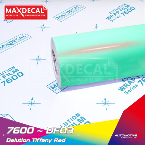 MAXDECAL 7600-DF03 Delution Tiffany Red