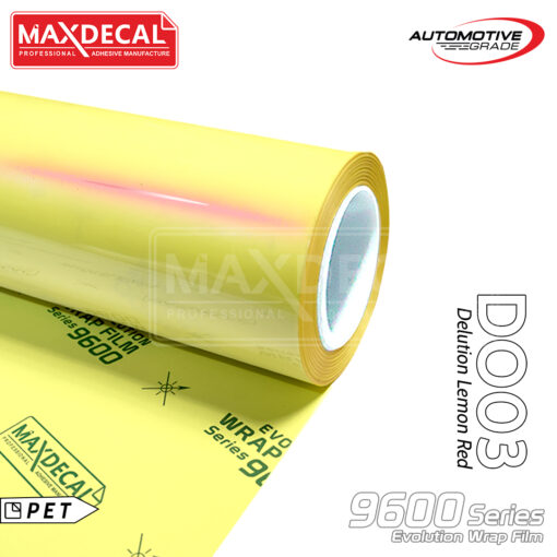 MAXDECAL 9600-DO03 Delution Lemon Red