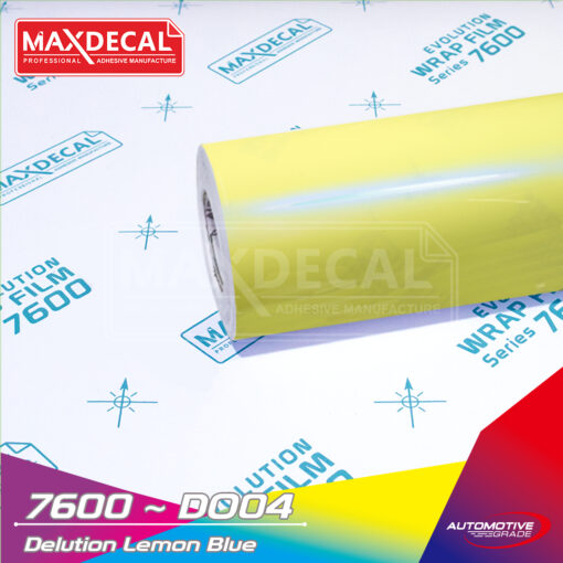 MAXDECAL 7600-DO04 Delution Lemon Blue