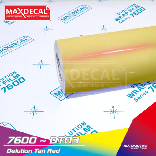 MAXDECAL 7600-DT03 Delution Tan Red