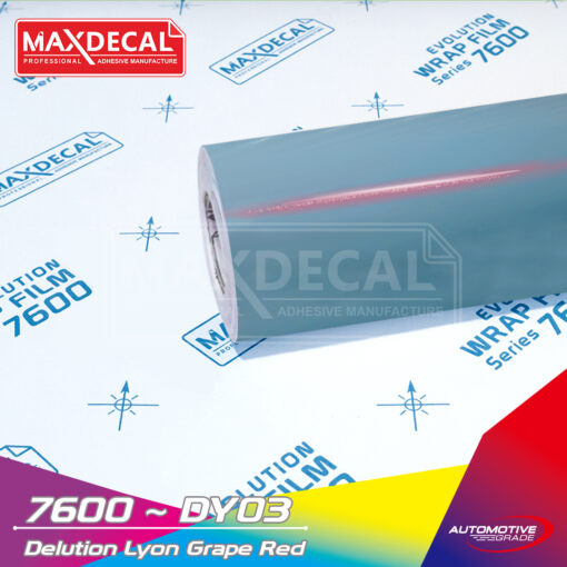 MAXDECAL 7600-DY03 Delution Lyon Grape Red