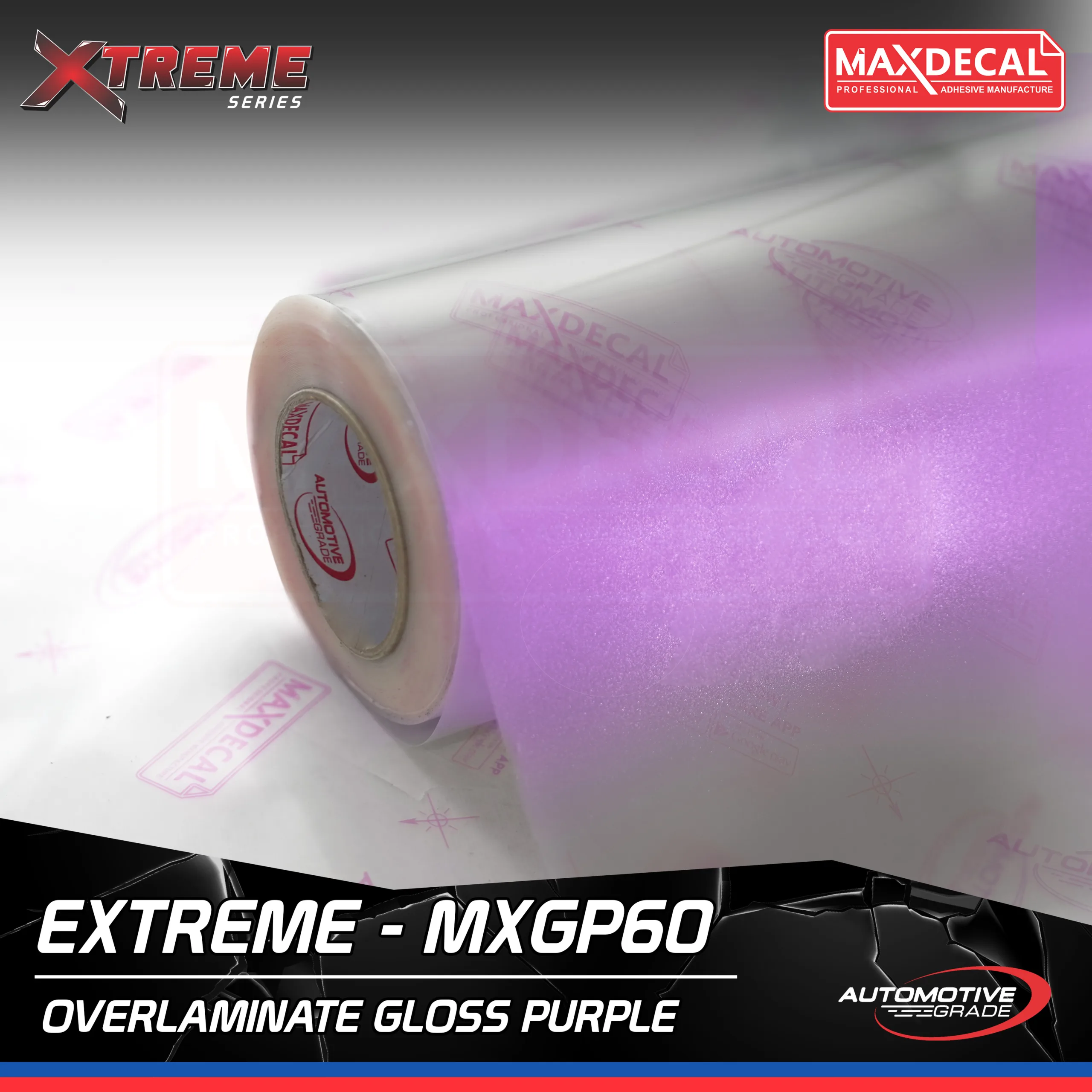 XTREME MXGP60 Overlaminate Gloss Purple