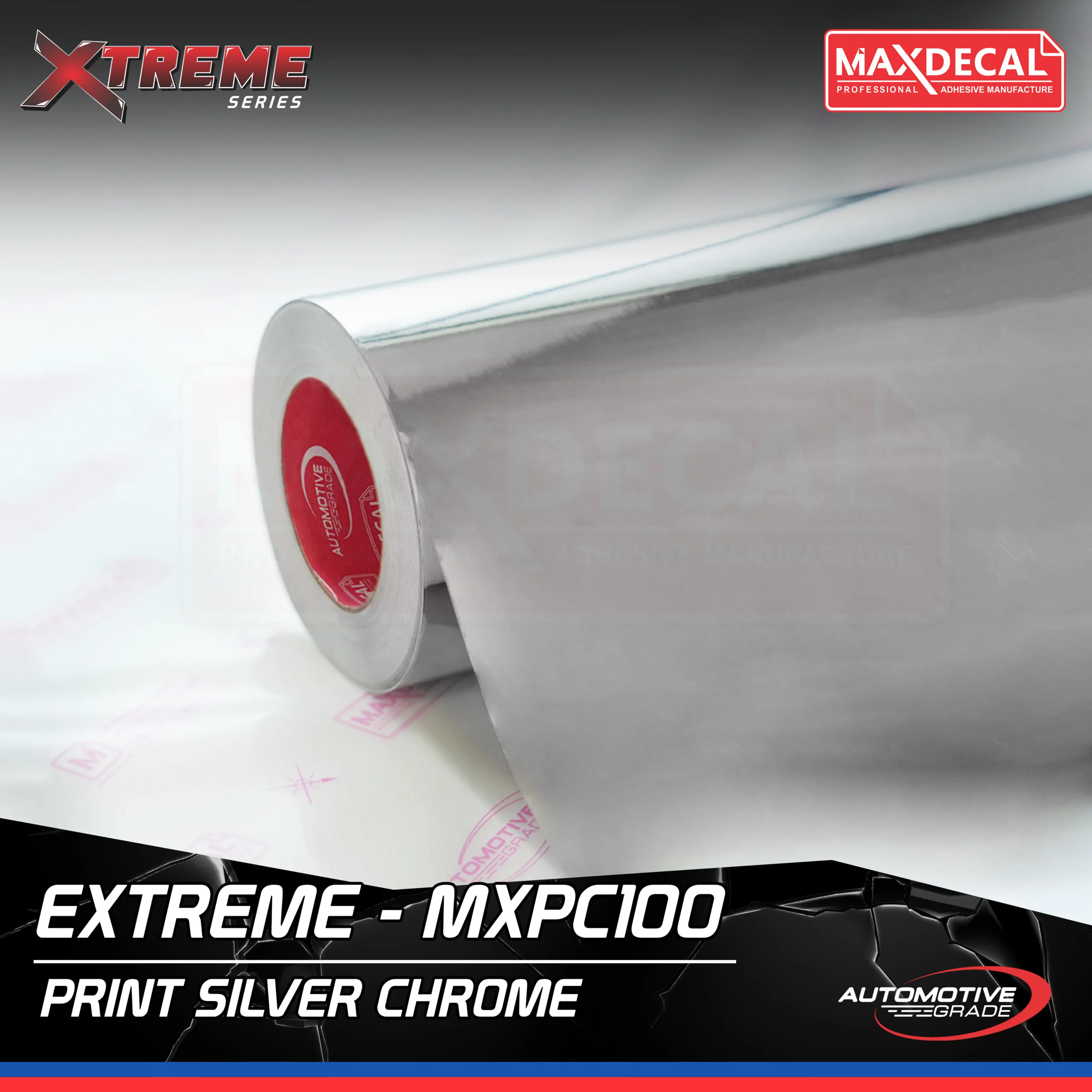 XTREME MXPC100 Print Silver Chrome