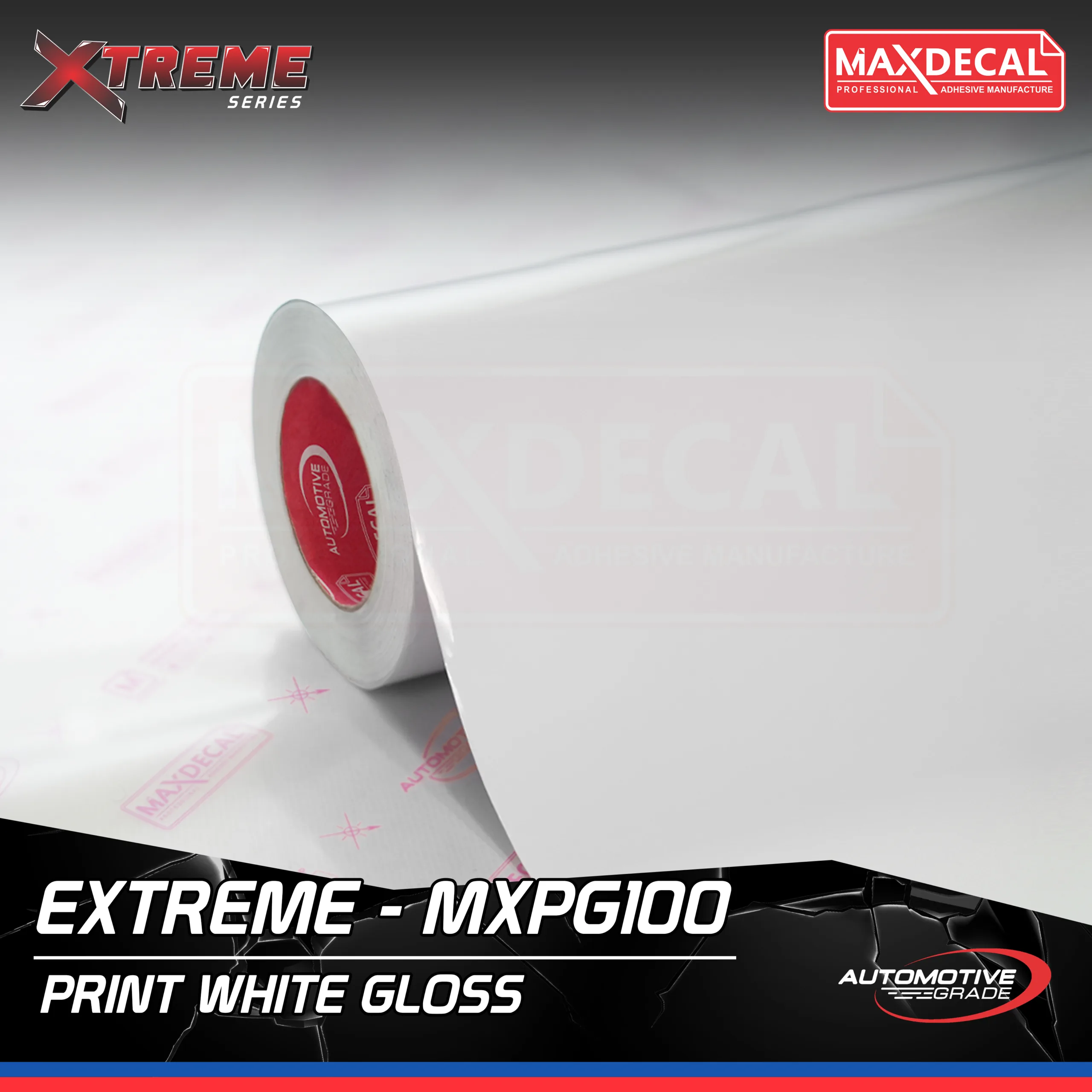 XTREME MXPG100 Print White Gloss