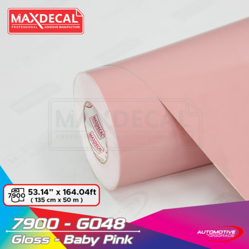 MAXDECAL 7900-G048 Gloss Baby Pink