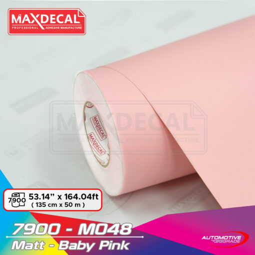 MAXDECAL 7900-M048 Matt Baby Pink