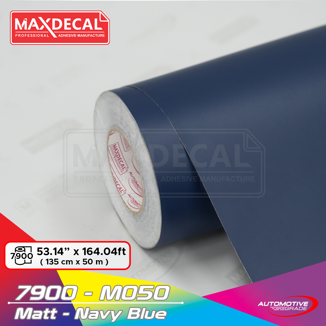 MAXDECAL 7900-M050 Matt Navy Blue