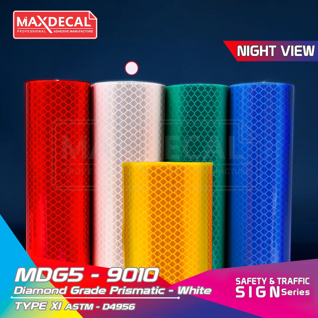 MAXDECAL MDG5-9010 Diamond Grade Prismatic White - Image 2