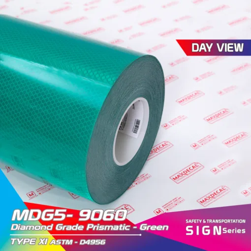 MAXDECAL MDG5-9060 Diamond Grade Prismatic Green