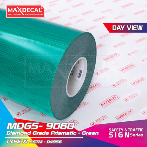 MAXDECAL MDG5-9060 Diamond Grade Prismatic Green