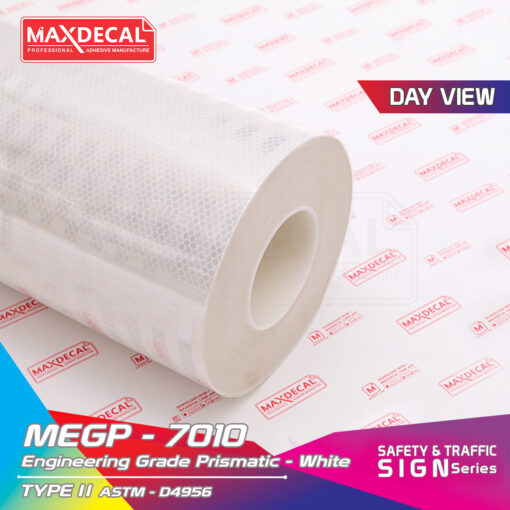 MAXDECAL MEGP-7010 Engineering Grade Prismatic White