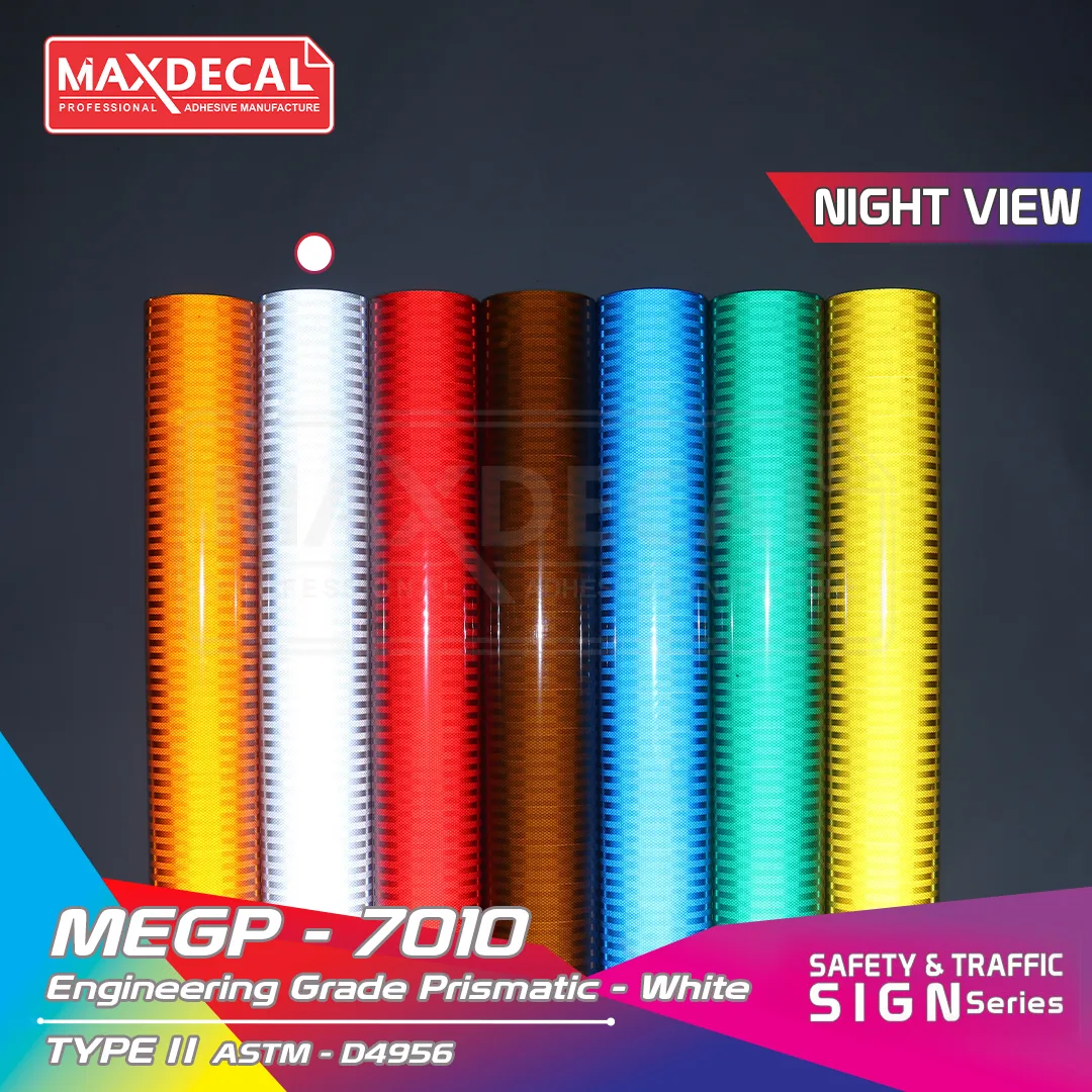 MAXDECAL MEGP-7010 Engineering Grade Prismatic White - Image 2