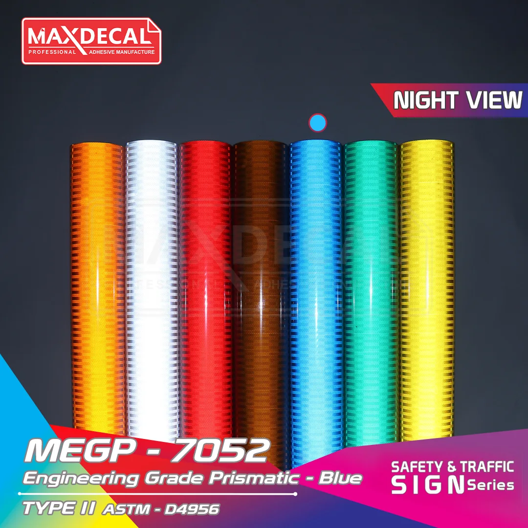 MAXDECAL MEGP-7052 Engineering Grade Prismatic Blue - Gambar 2