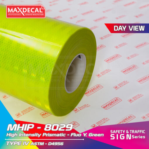 MAXDECAL MHIP-8029 High Intensity Prismatic Fluo Yellow Green